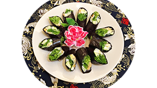 紫菜沙拉卷・中平素食之家